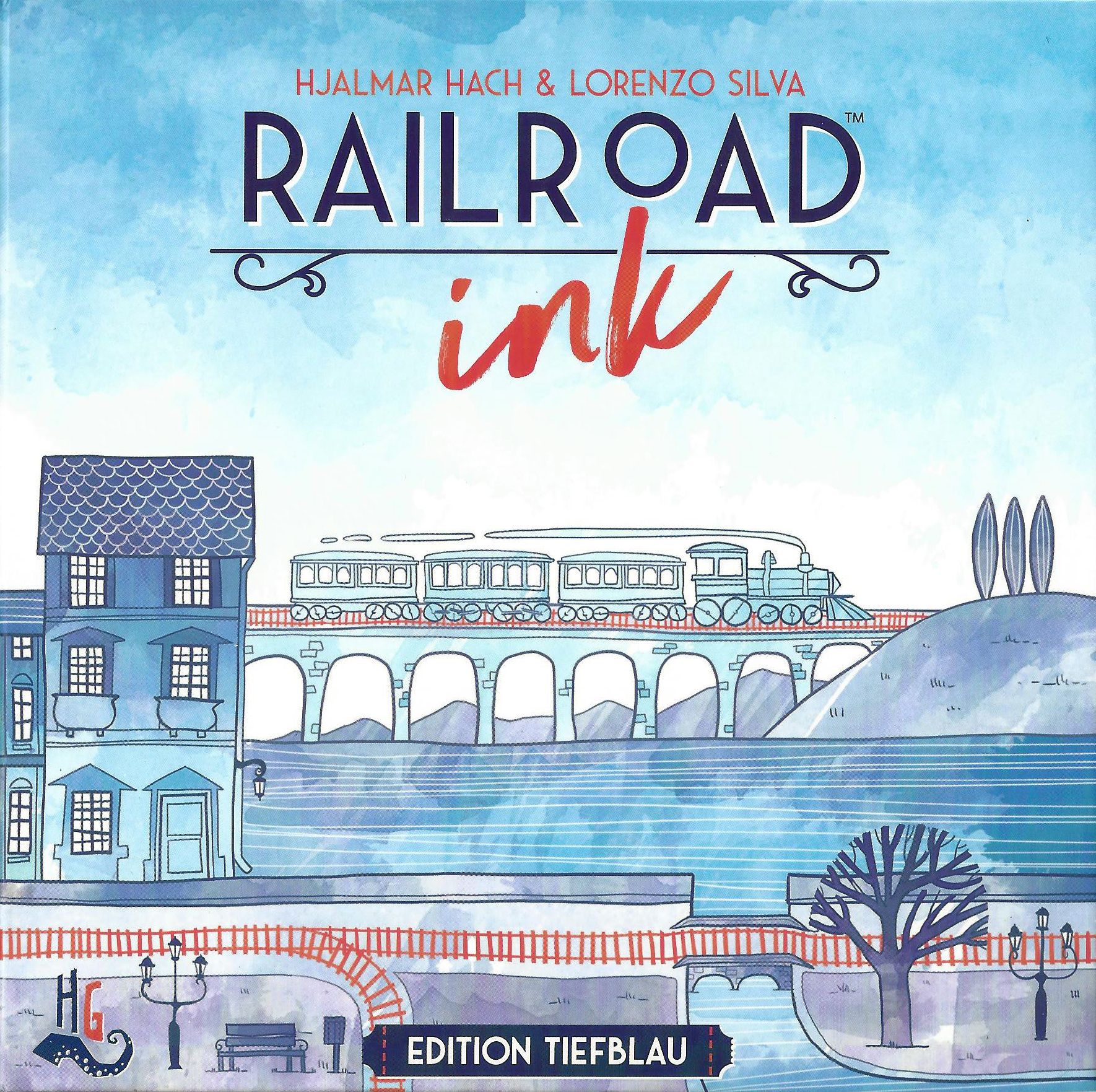Railroad Ink: Deep Blue Edition