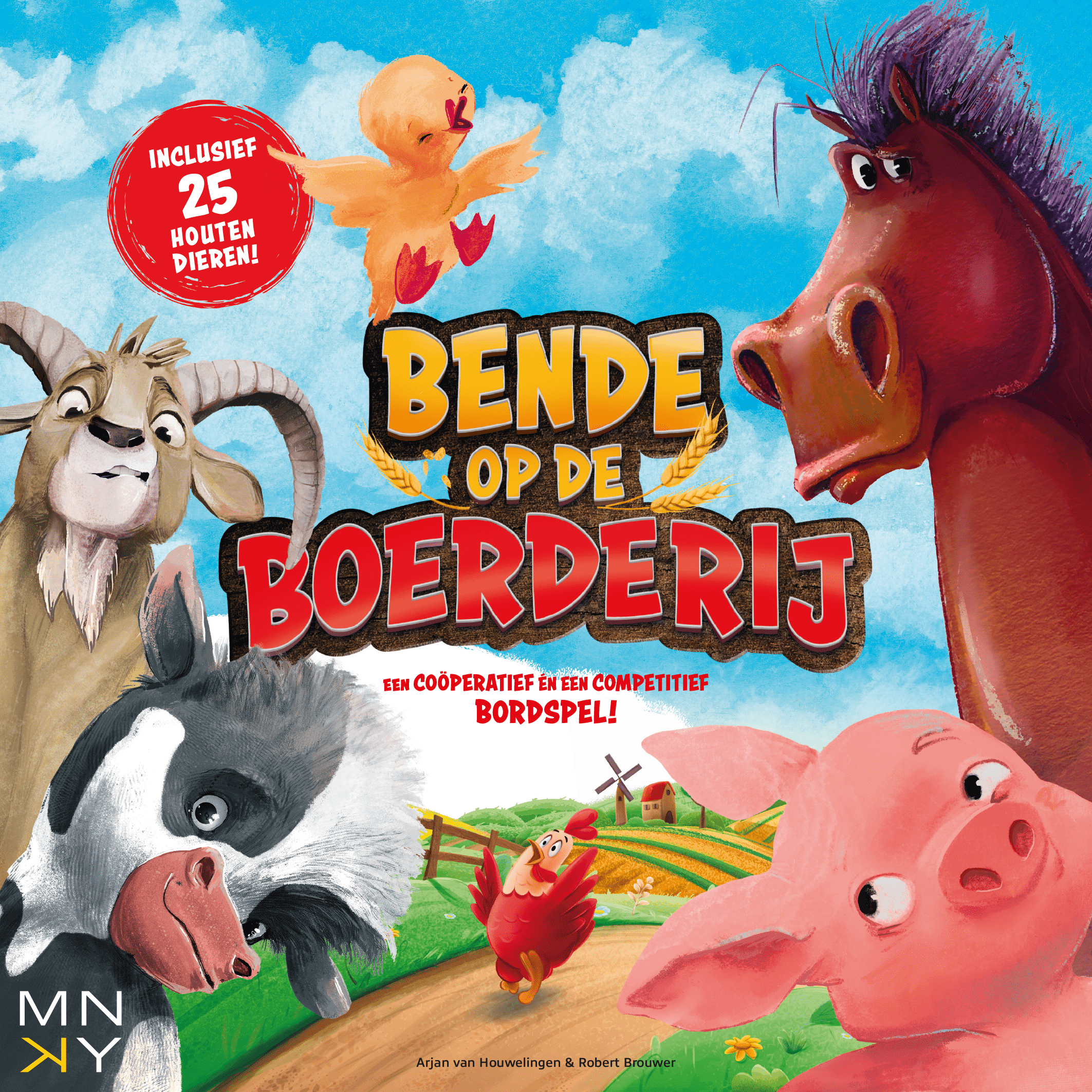 Bende op de boerderij
